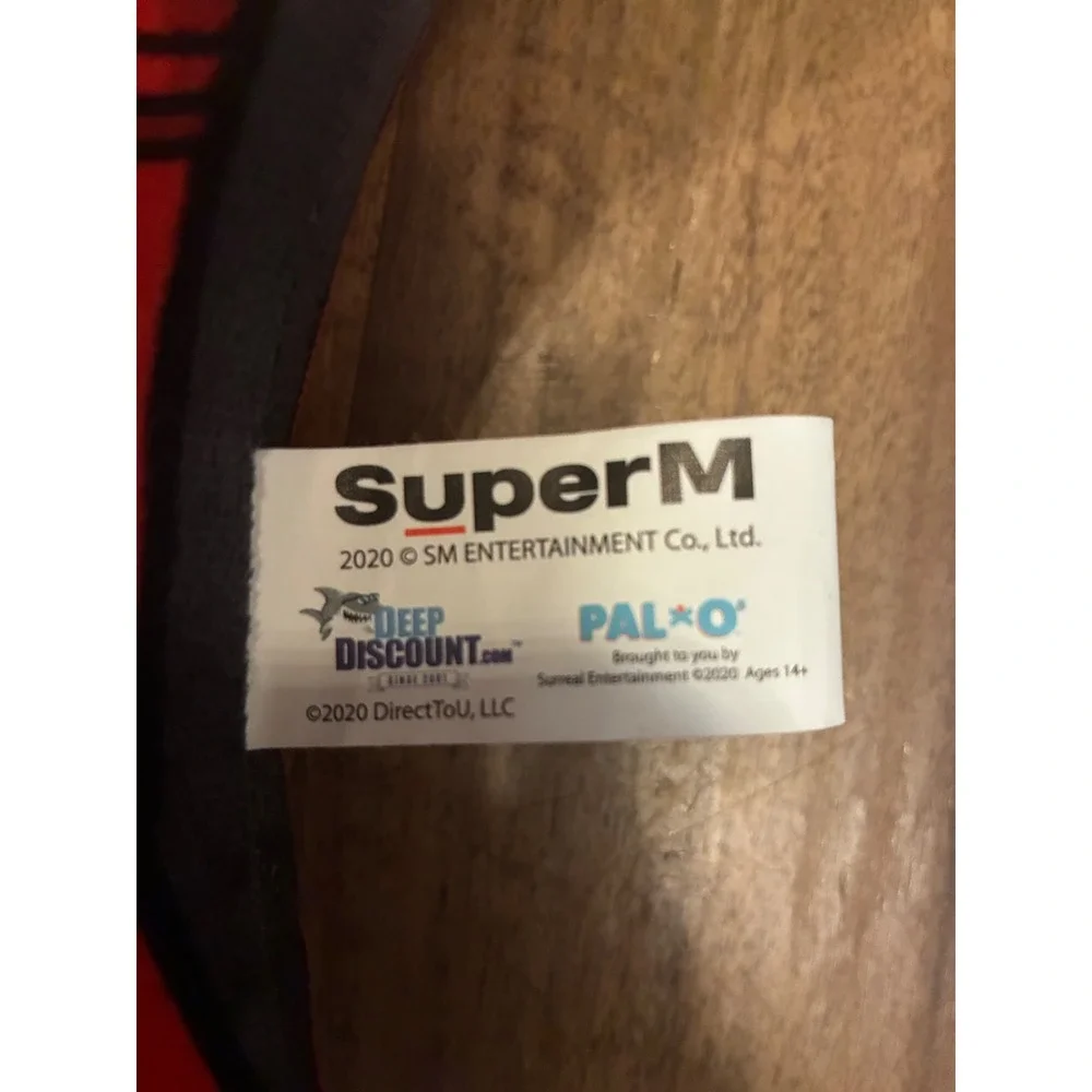 SuperM BAEKHYUN K-Pop Plush Pillow SM Entertainment‎